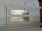 Binnendeur met glas in lood, Ophalen, Gebruikt, 80 tot 100 cm, Binnendeur