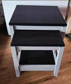 2 Ikea Havsta tafeltjes, bijzettafeltjes, tafel, Ophalen, Zo goed als nieuw, Minder dan 70 cm, Ikea
