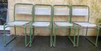 Bruno Pollock 4x buisstoel buisframe model RP6 stapelbaar, Antiek en Kunst, Ophalen