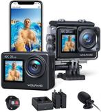 WOLFANG GA200 Action Cam 4K 24MP, wifi,EIS, Audio, Tv en Foto, Actiecamera's, Ophalen of Verzenden, Nieuw, Overige merken