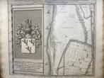 Delfland, het Westland, Cruquius, 1712. Zeldzaam, Antiek en Kunst, Kunst | Etsen en Gravures, Verzenden