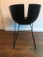 Moroso Fjord Stoel - Design Klassieker, Huis en Inrichting, Ophalen, Kunststof, Gebruikt, Zwart