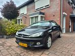 Peugeot 206 2.0 16V s16 CC 2001 Zwart. Nw apk!, Auto's, Peugeot, Zwart, 4 cilinders, Cabriolet, 4 stoelen