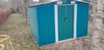 Mooie stalen tuin schuurtje, Tuin en Terras, Tuinhuizen, Schuur, Zonder ramen, Metaal, Ophalen