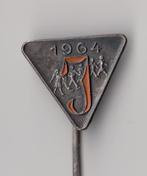 Juliana Wandeltocht 1964 speldje, Verzamelen, Speldjes, Pins en Buttons, Gebruikt, Niet vindbaar, Niet vindbaar, Speldje of Pin