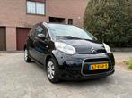 Citroën C1 1.0i 68PK 5D 2011 Zwart, Auto's, Voorwielaandrijving, Euro 5, Stof, Zwart