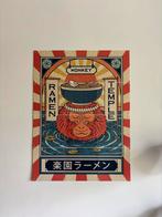 IXXI Ramen Temple Monkey 60x80cm - Zo goed als nieuw!, Ophalen of Verzenden, Zo goed als nieuw