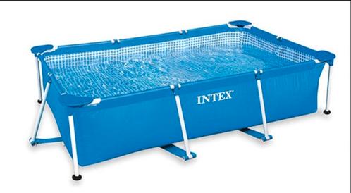 Intex zwembad compleet met tegels en pomp., Tuin en Terras, Zwembad-toebehoren, Gebruikt, Ophalen