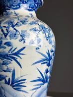 Grote vaas Blauw Wit vintage, Ophalen