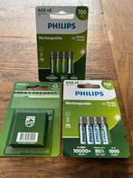 Philips AAA batterijen pak 4 st. Rechargeable Oplaadbaar, Audio, Tv en Foto, Accu's en Batterijen, Ophalen of Verzenden, Nieuw