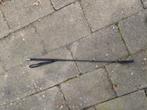 Zwarte Springzweep 65 cm, Dieren en Toebehoren, Paarden en Pony's | Overige Paardenspullen, Ophalen, Zo goed als nieuw, Dressuur