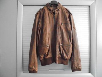 Guess Premium bruine Jack maat XXL Shafleder beschikbaar voor biedingen