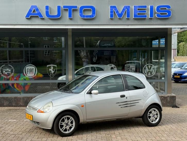 Ford KA 1.3 Luxury Airco Leder, Auto's, Ford, Bedrijf, Ka, Airbags, Airconditioning, Centrale vergrendeling, Elektrische buitenspiegels
