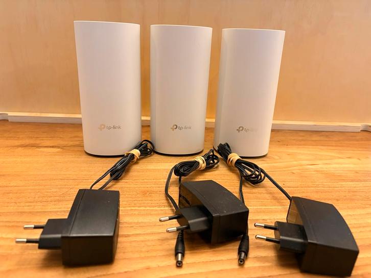 3x TP-Link Deco M4 Wifi Versterkers - Kort Gebruikt, Computers en Software, Powerlines, Zo goed als nieuw, Ophalen of Verzenden
