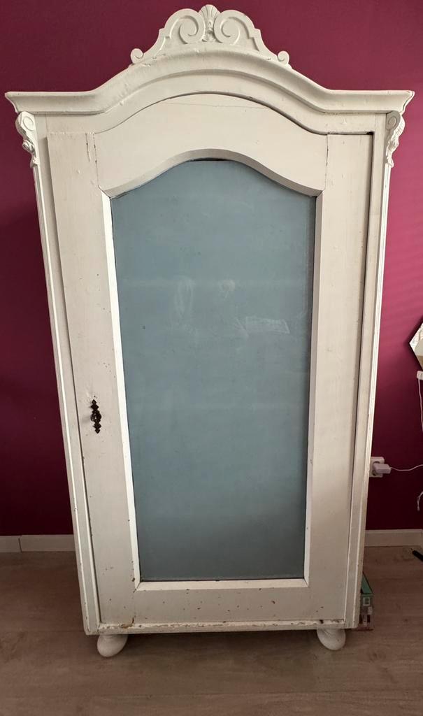 Brocante Franse servieskast, Huis en Inrichting, Kasten | Overige, Gebruikt, Ophalen