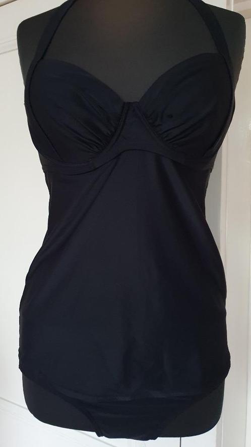 Tankinitop, Kleding | Dames, Badmode en Zwemkleding, Nieuw, Badpak, Zwart, Ophalen of Verzenden