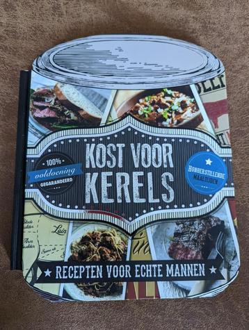 TK kookboek 'Kost voor kerels' vlees kookboek mannen