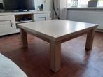 White wash eiken tafel, Huis en Inrichting, Tafels | Salontafels, Ophalen, Zo goed als nieuw, Minder dan 50 cm, Rechthoekig