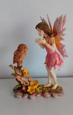 Elf met uil van mysticalls, Ophalen of Verzenden, Zo goed als nieuw, Dier