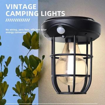 Outdoor Solar wandlamp met schemer- en bewegingssensor beschikbaar voor biedingen