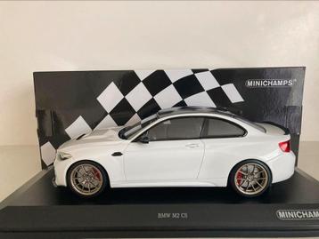 BMW M2 CS 2020 white 1:18 (nieuw) Minichamps beschikbaar voor biedingen