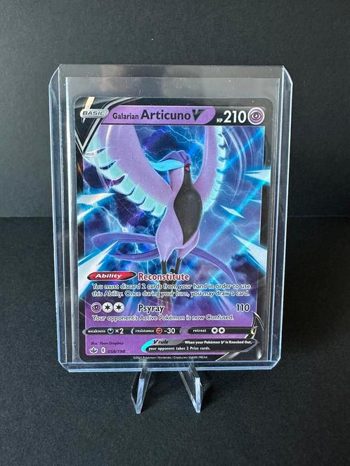 Articuno 058, Hobby en Vrije tijd, Verzamelkaartspellen | Pokémon, Zo goed als nieuw, Meerdere kaarten, Ophalen of Verzenden