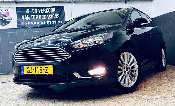 Ford Focus Wagon 1.0 Titanium Edition/3DE EIG/RIJKLAAR/, Auto's, Ford, Bedrijf, Te koop, Focus, ABS, Airbags, Airconditioning
