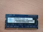 Nanya 4GB 1600MHz DDR3 PC3-12800 non-ECC Unbuffered Single R, Gebruikt, 4 GB, Ophalen of Verzenden, Laptop