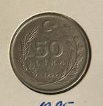 50 lira Turkije 1985, Postzegels en Munten, Ophalen of Verzenden, Overige landen