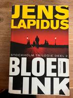 Jens Lapidus  BLOEDLINK, Boeken, Verzenden, Gelezen, Jens Lapidus, Scandinavië