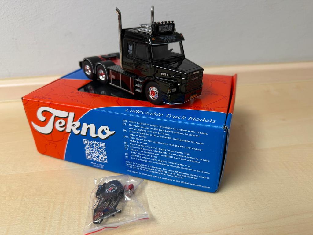Tekno 1:50 Voskamp Truckstyling Scania T, Verzenden, Nieuw, Bus of Vrachtwagen, Tekno