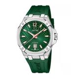 Jaguar J1030/3 Herenhorloge, Overige merken, Leer, Staal, Nieuw