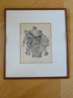 "Sjouwers" Litho van George Notenboom, Ophalen of Verzenden