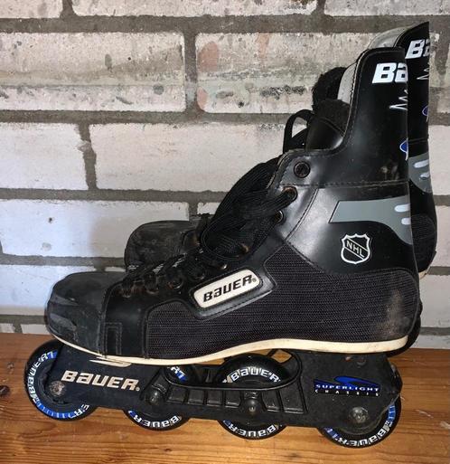 Bauer ijshokcey skeelers maat 41, Sport en Fitness, Skeelers, Zo goed als nieuw, Inline skates 4 wielen, Bauer, Ophalen of Verzenden