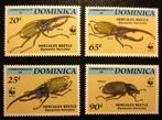 Dominica, WWF serie Herculeskever, Verzenden, Postfris, Dier of Natuur