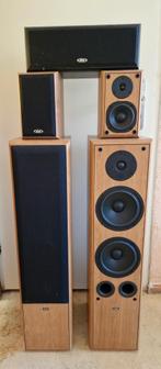 Eltax luidsprekers, Audio, Tv en Foto, Zo goed als nieuw, Complete surroundset, 120 watt of meer, Ophalen