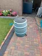 Harcostar regenton 120 liter met deksel en kraan, Tuin en Terras, Regentonnen, 150 liter of meer, Ophalen, Gebruikt, Kunststof