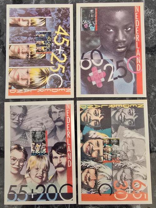 Set maximum kaarten Nederland 1981, Postzegels en Munten, Postzegels | Eerstedagenveloppen, Nederland, Ophalen