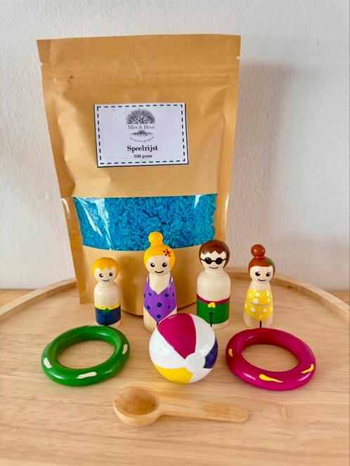 Zomer pegdolls (set b) incl speelrijst, Kinderen en Baby's, Speelgoed | Educatief en Creatief, Nieuw, Ontdekken, Ophalen of Verzenden
