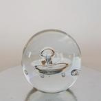 Presse-papier Paperweight Glasobject Leerdam, Antiek en Kunst, Antiek | Glas en Kristal, Ophalen of Verzenden