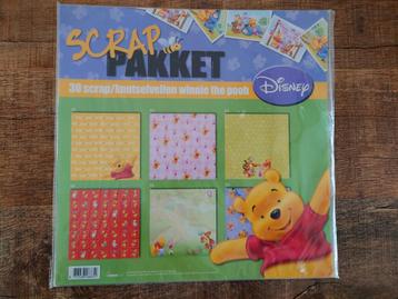 Studiolight Disney Winnie The Pooh scrappapier pakket NIEUW 