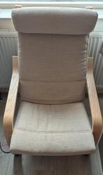 Ikea Poang Hillared beige, Ophalen, Gebruikt, Hout