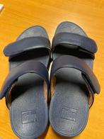 Fitplop slippers maat 39 met klitteband., Slippers, Blauw, Ophalen of Verzenden, Zo goed als nieuw