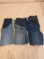 3 Positiekleding Spijkerbroeken Maat L, Blauw, Maat 42/44 (L), Ophalen of Verzenden, Gedragen