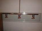 Lamp RVS, Gebruikt, 50 tot 75 cm, Glas, Ophalen