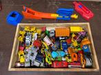 Kistje met Matchbox, Hotwheels en Majorette auto’s, Ophalen of Verzenden, Gebruikt