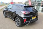 Ford Puma 1.0-125pk EcoBoost Hybrid ST-Line. April 2024 ! Sl, Auto's, Ford, Voorwielaandrijving, 12 maanden, Stof, Zwart