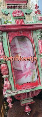 Shabby/Boho/Houtsnijwerk/Gedenkkastje/Kastje, Antiek en Kunst, Ophalen of Verzenden