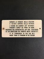 Kunststof coupebordje uit internationaal rijtuig (jaren 70), Verzamelen, Spoorwegen en Tramwegen, Ophalen of Verzenden, Gebruikt