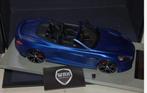 SALE ASTON MARTIN VANQUISH VOLANTE matt blue Tecno INFO WRH, Hobby en Vrije tijd, Modelauto's | 1:18, Verzenden, Zo goed als nieuw